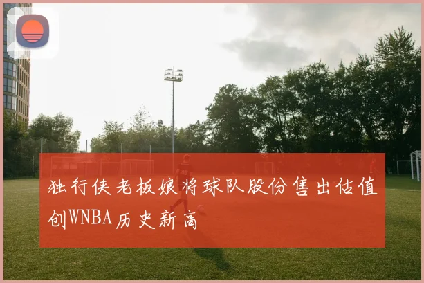 独行侠老板娘将球队股份售出估值创WNBA历史新高